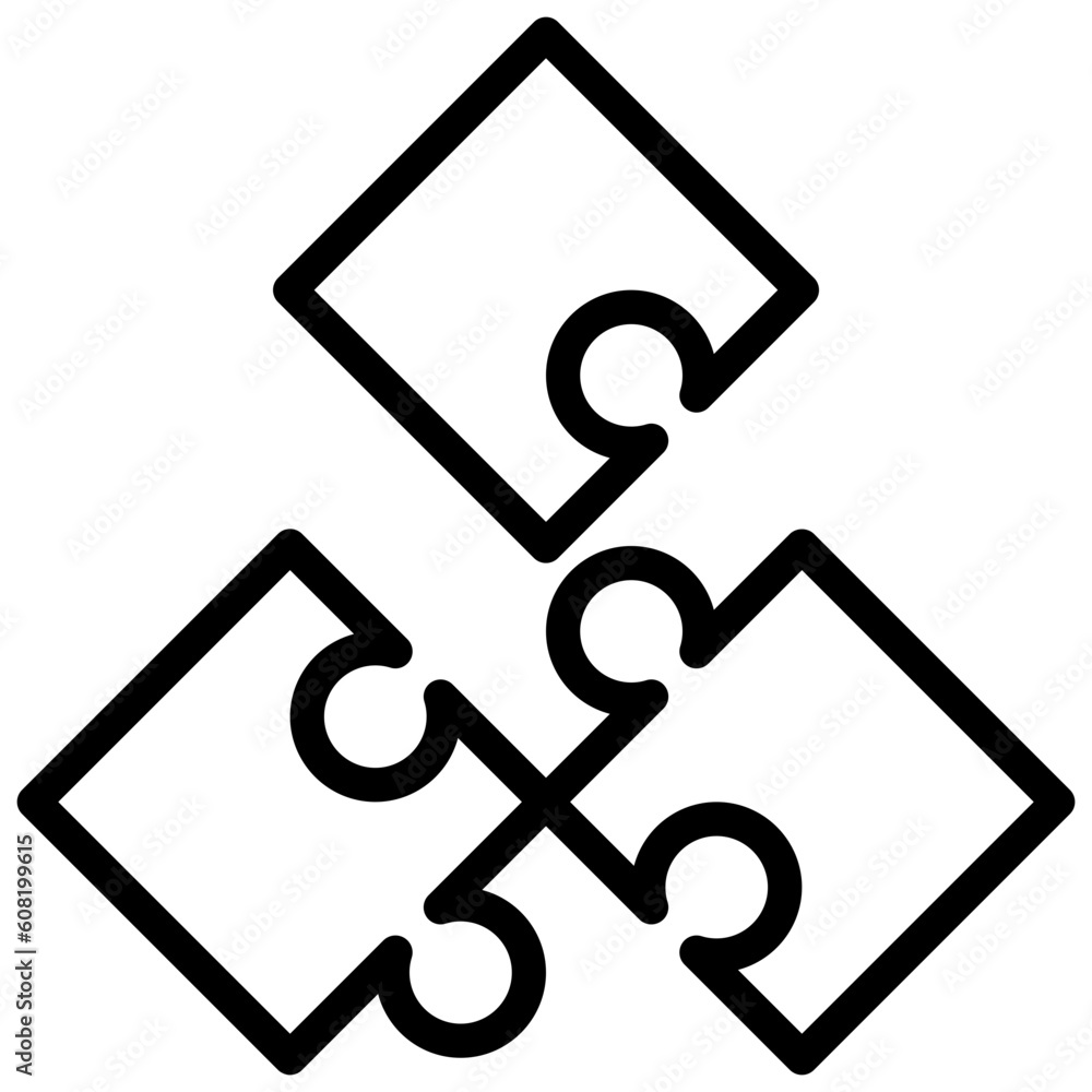 puzzle line icon,linear,outline,graphic,illustration puzzle line icon,linear,outline,graphic,illustration