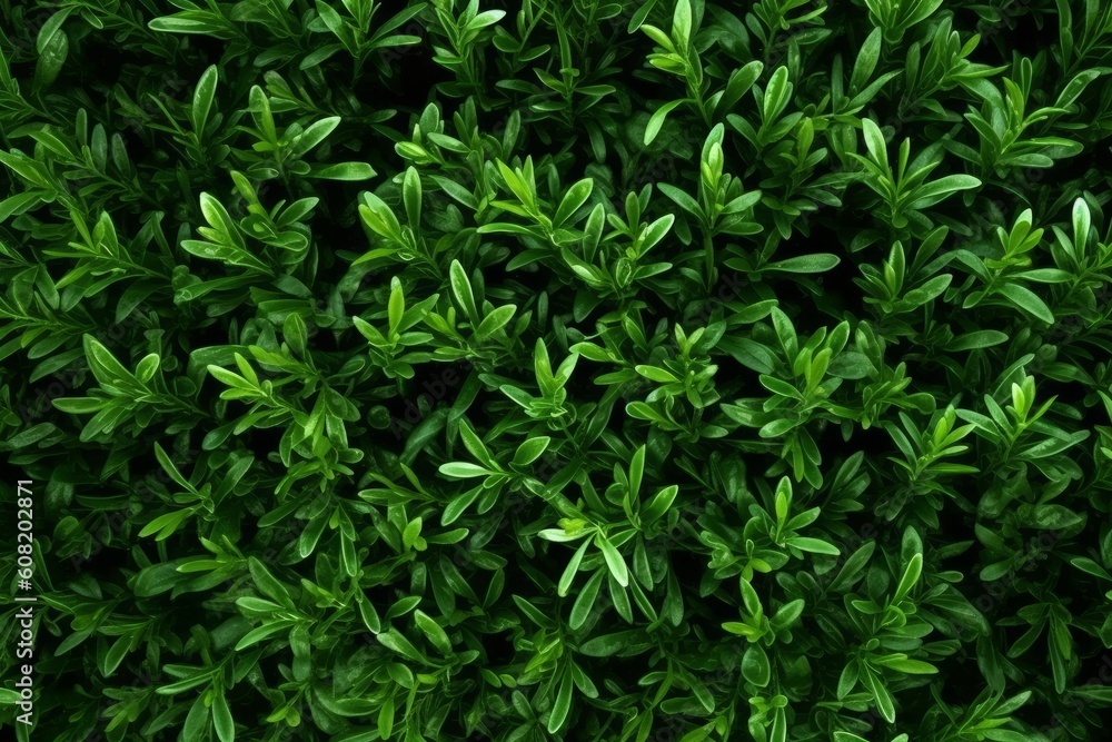 green leaves in the garden. leaves background. Generative AI green leaves in the garden. leaves background. Generative AI