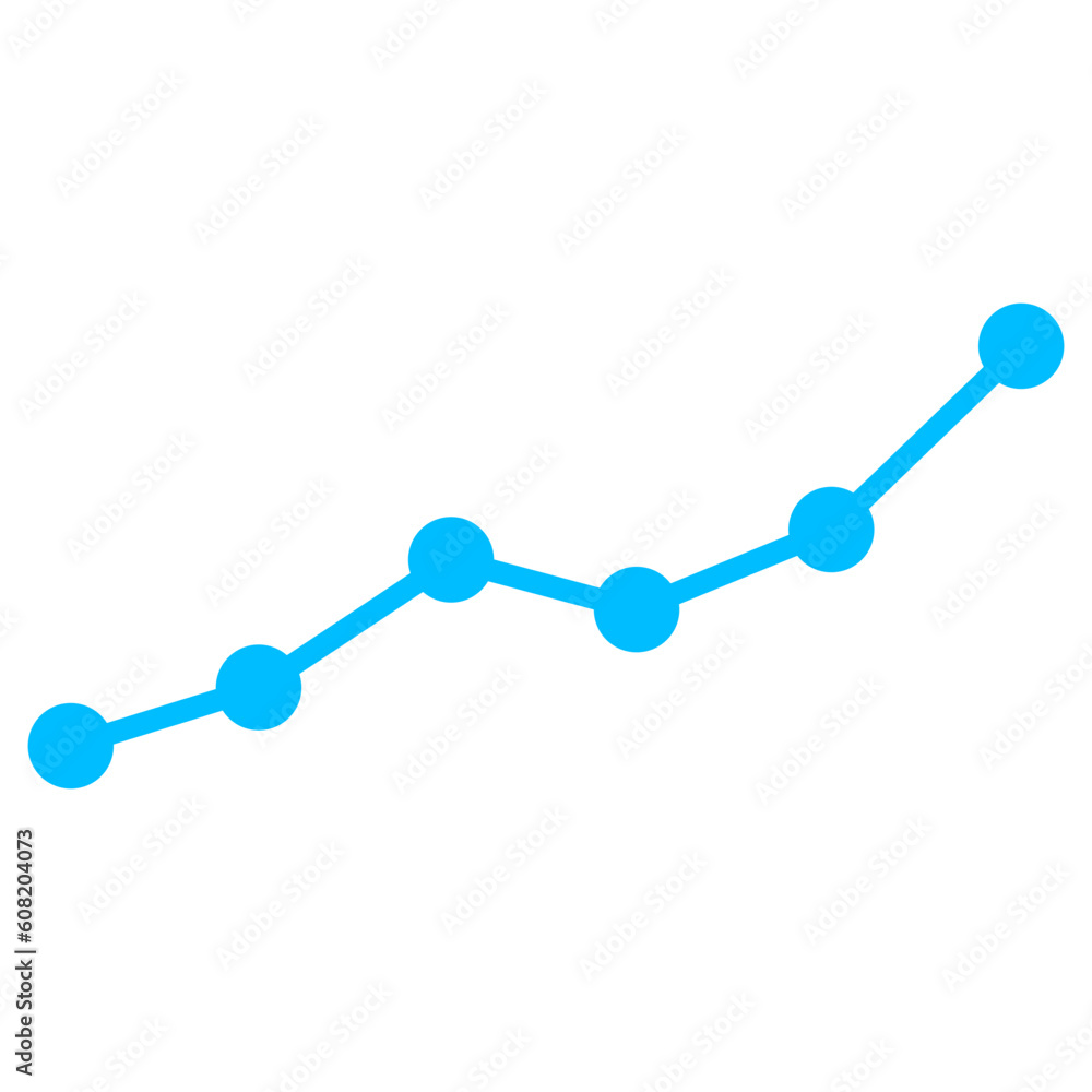 business graph with arrow business graph with arrow