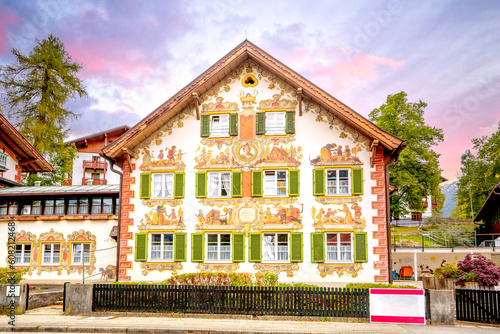 Altstadt, Oberammergau, Bayern, Deutschland  photo