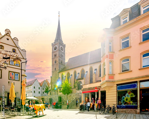 Fototapeta Naklejka Na Ścianę i Meble -  Altstadt, Ochsenfurt, Bayern, Deutschland 
