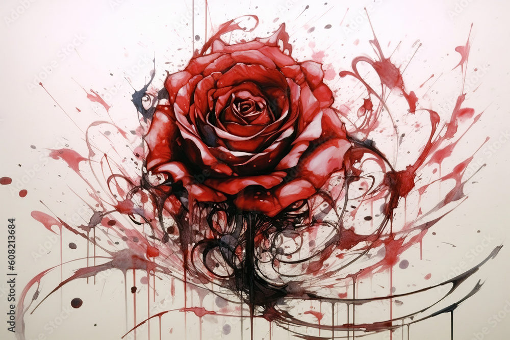 Creative Drawings Of Roses