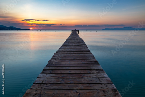 pier at sunset © Artem