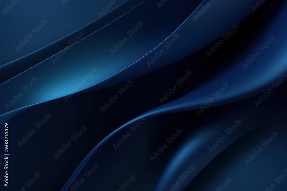 Abstract luxury gradient smooth dark blue background, Generative ai Abstract luxury gradient smooth dark blue background, Generative ai
