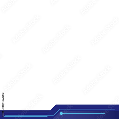 Free Download Technology Footer - GFXLoad