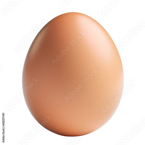 egg isolated on transparent background cutout
