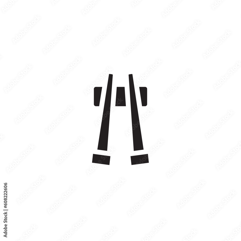 Chopstick Chinese Food Solid Icon Chopstick Chinese Food Solid Icon