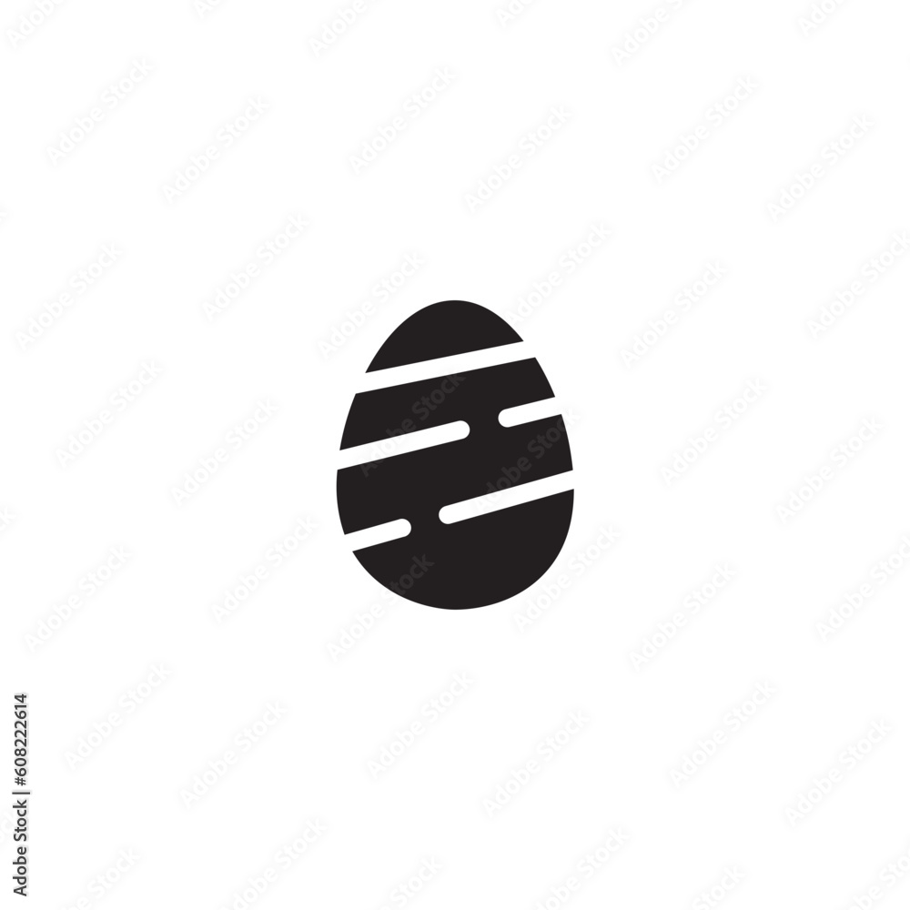 Easter Egg Pattern Solid Icon Easter Egg Pattern Solid Icon