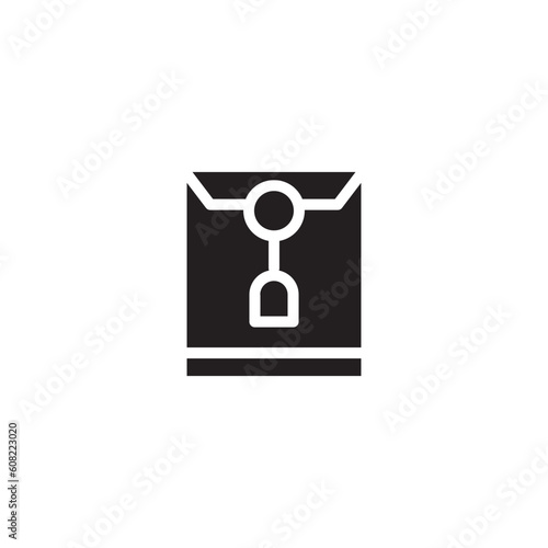 Gift Envelope Chinese Solid Icon