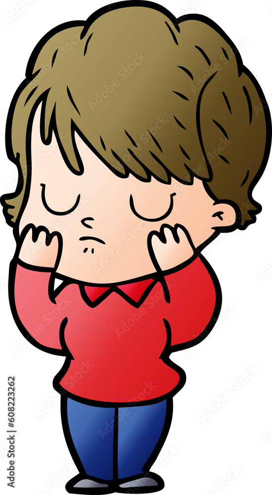 cartoon woman cartoon woman