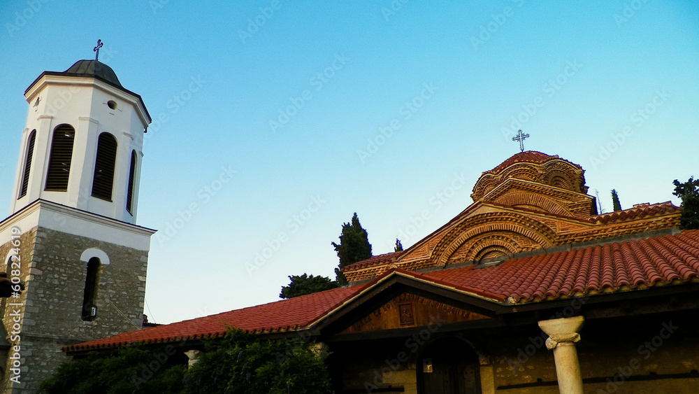 Orthodox church of st. Sophia in Ochrid, Macedonia.