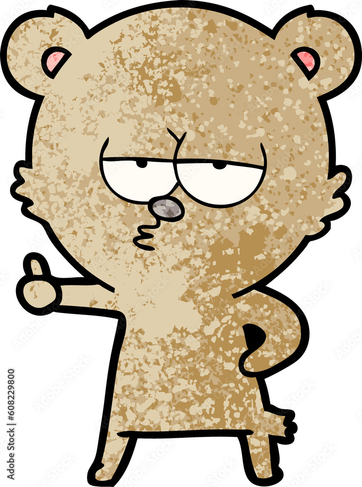 Obraz premium bear cartoon chraracter