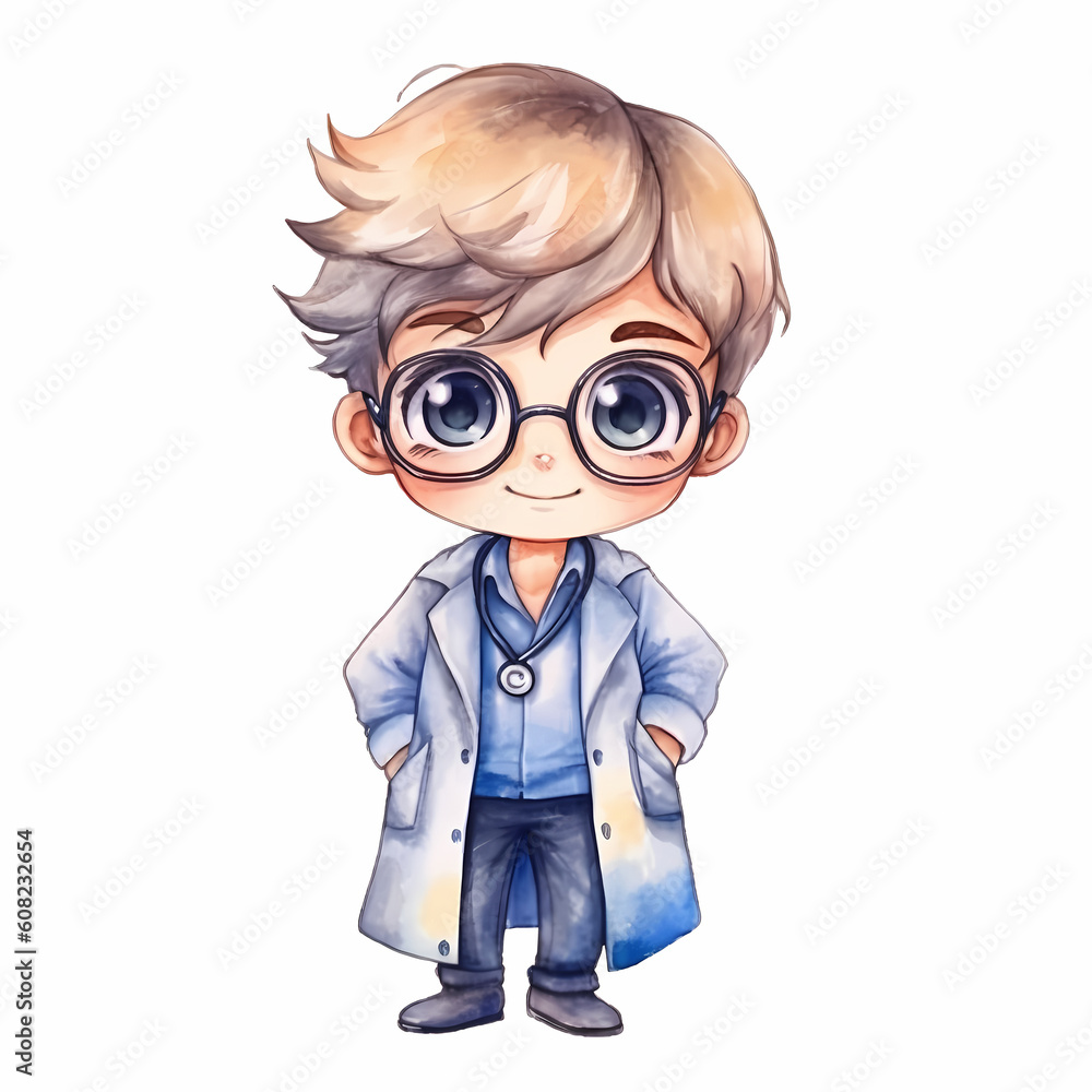 Kids Doctor Illustration