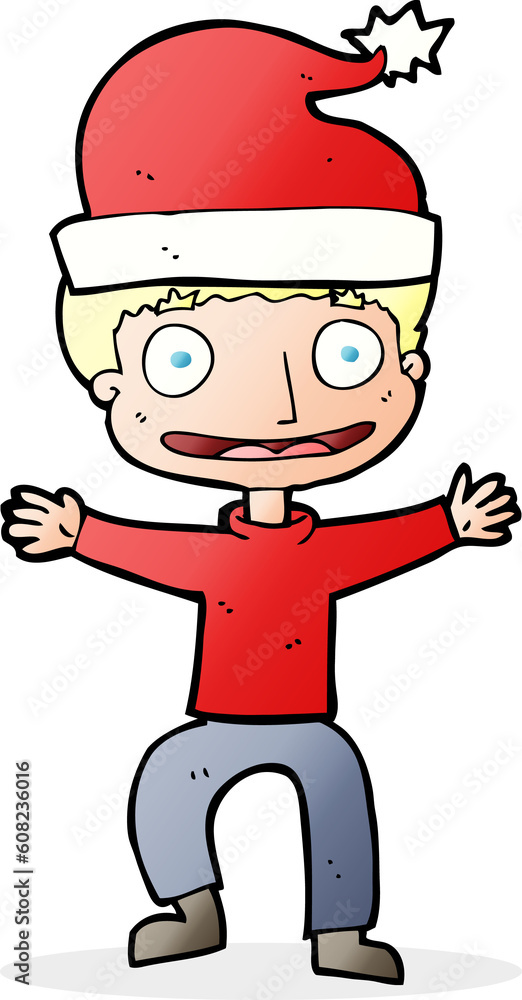 cartoon man getting ready for christmas cartoon man getting ready for christmas