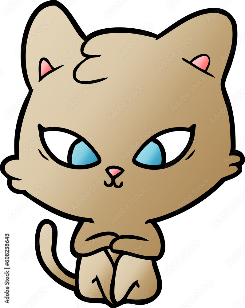 cute cartoon cat