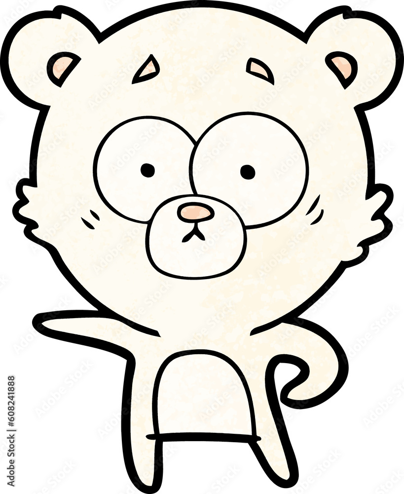 surprised polar bear cartoon surprised polar bear cartoon