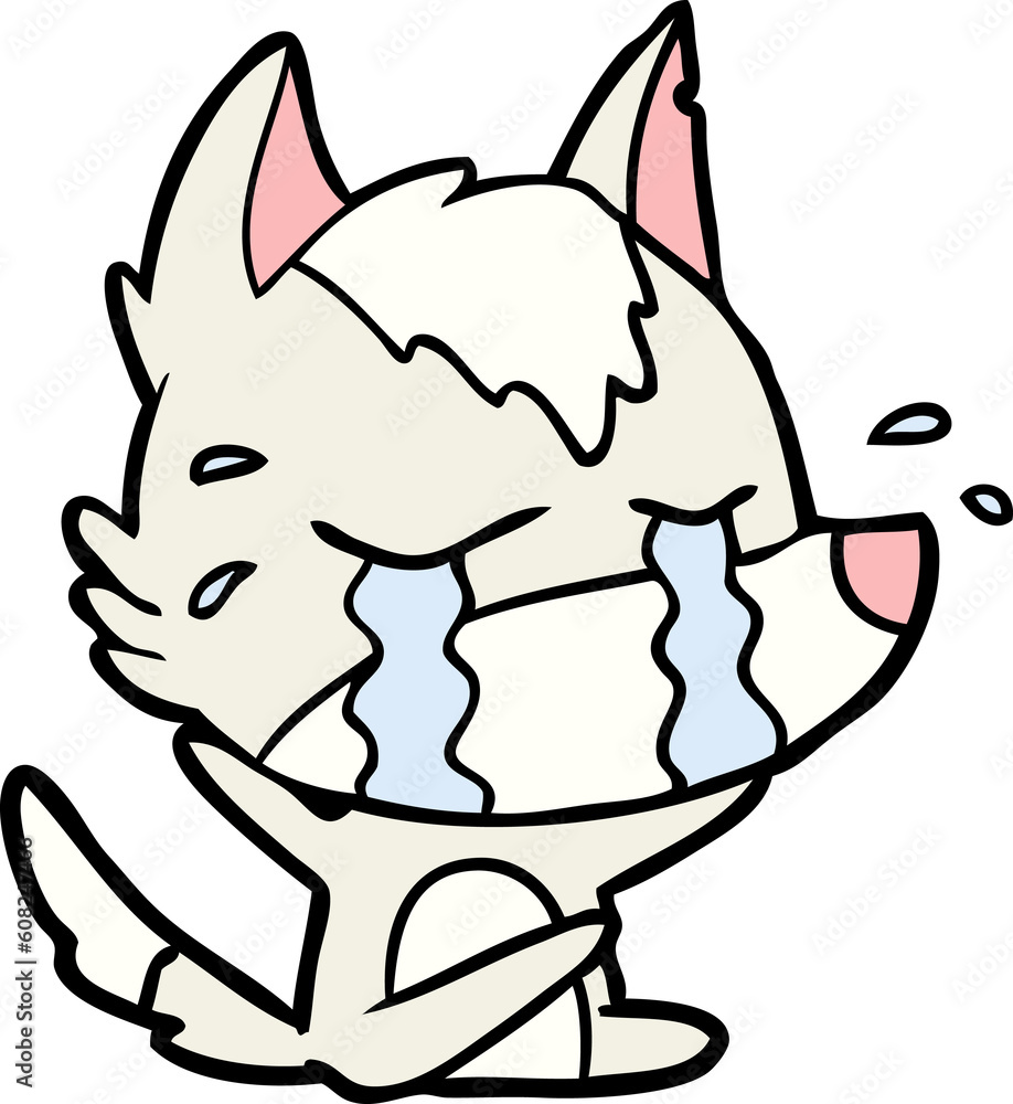 cartoon crying wolf cartoon crying wolf
