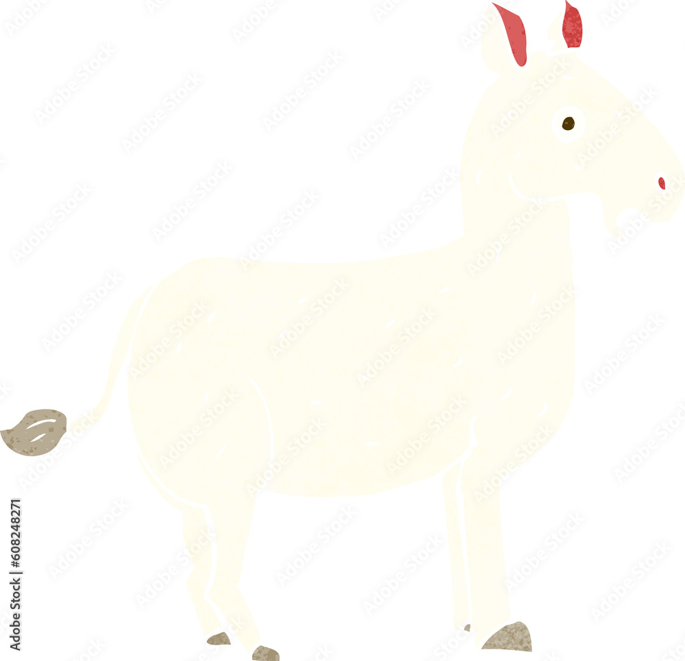 Fototapeta premium cartoon mule