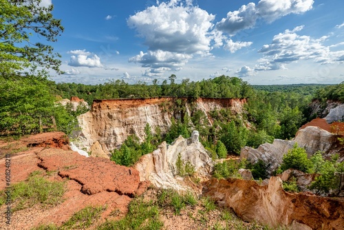 providence canyon state park, georgia photo