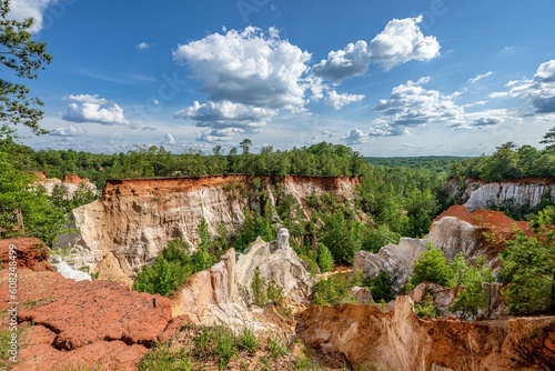 Fototapeta Naklejka Na Ścianę i Meble -  providence canyon state park, georgia
