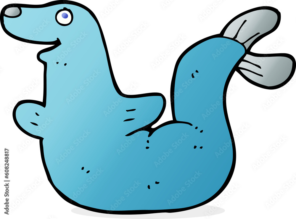 cartoon seal cartoon seal