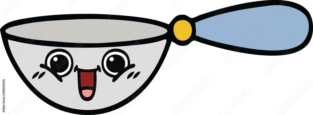cute cartoon of a measuring spoon cute cartoon of a measuring spoon
