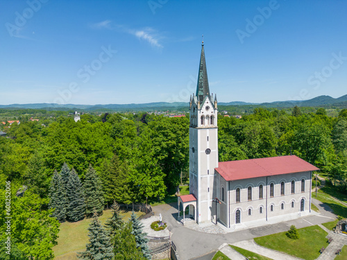 Fototapeta Naklejka Na Ścianę i Meble -  Karkonosze Mountains - Mysłakowice village