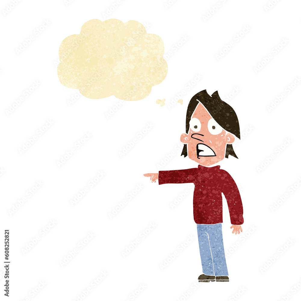cartoon surprised man with thought bubble cartoon surprised man with thought bubble