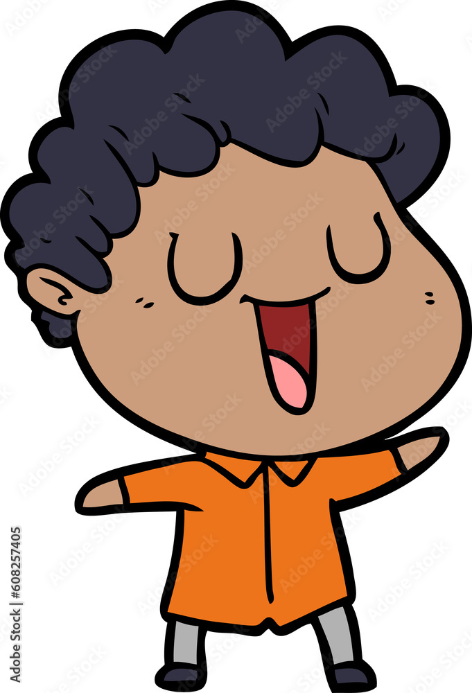 laughing cartoon man laughing cartoon man