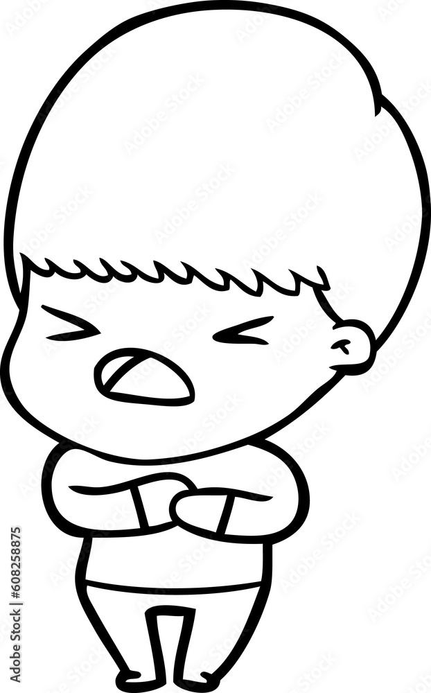 cartoon stressed man cartoon stressed man