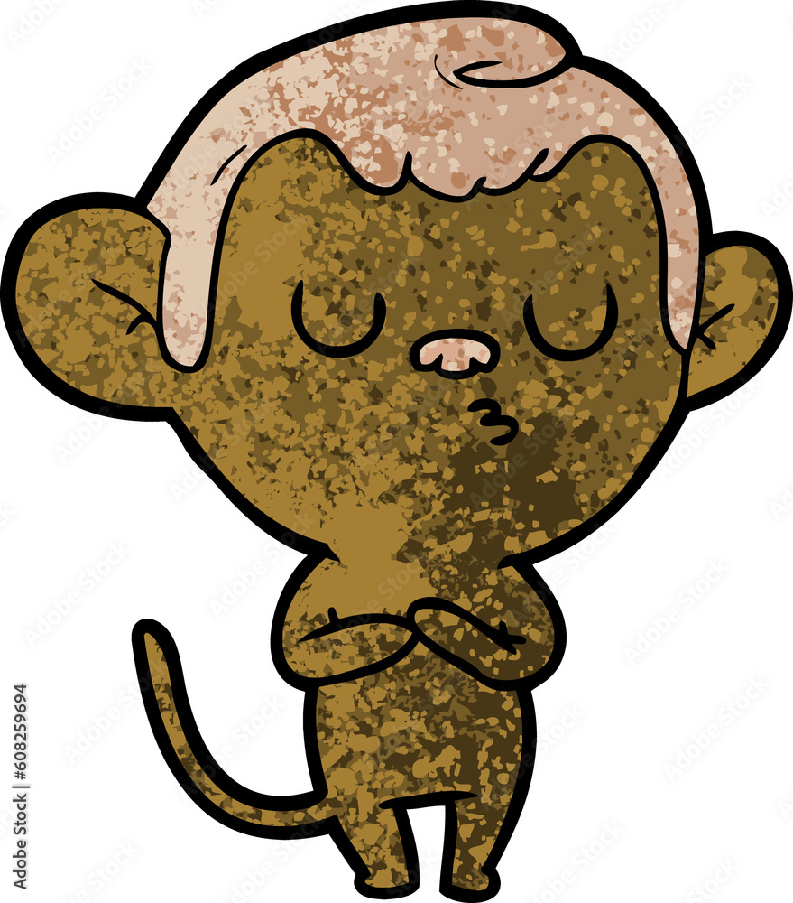 cartoon monkey cartoon monkey