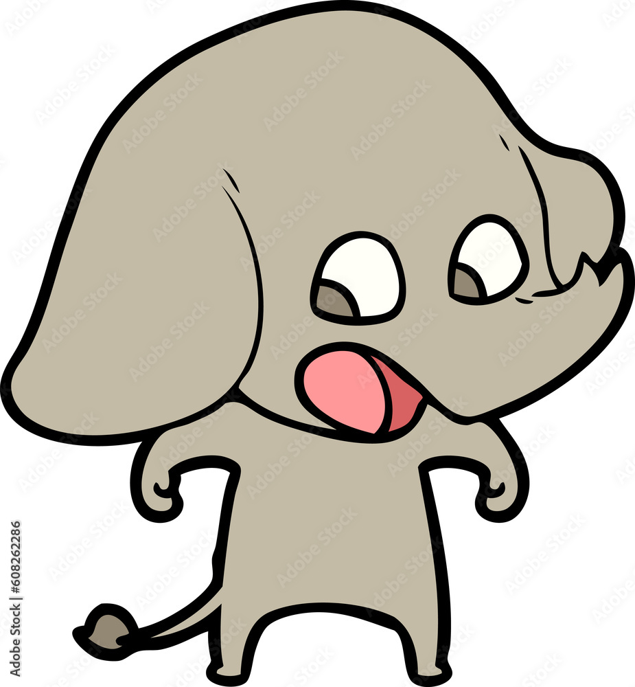 cute cartoon elephant