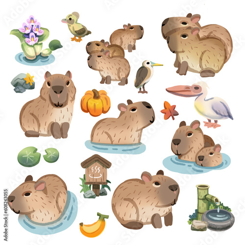Happy capybara1