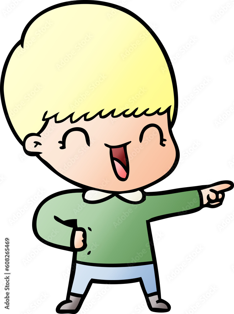 happy cartoon boy happy cartoon boy