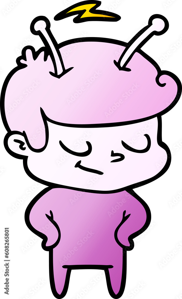 friendly cartoon spaceman friendly cartoon spaceman