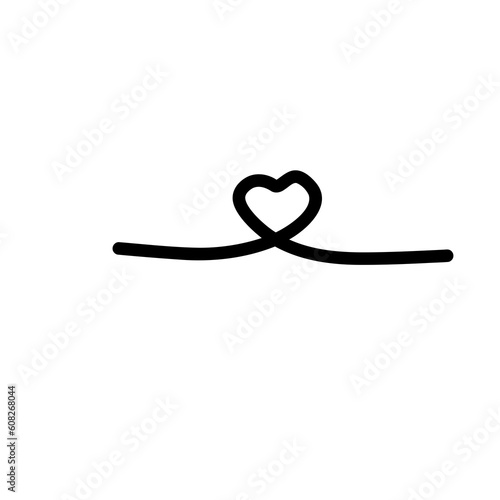 heart shaped ribbon