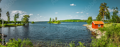 Blauer See in Schweden