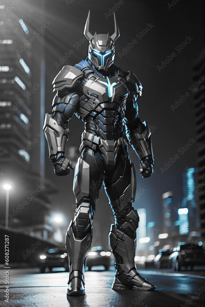 Naklejka premium knight in armour