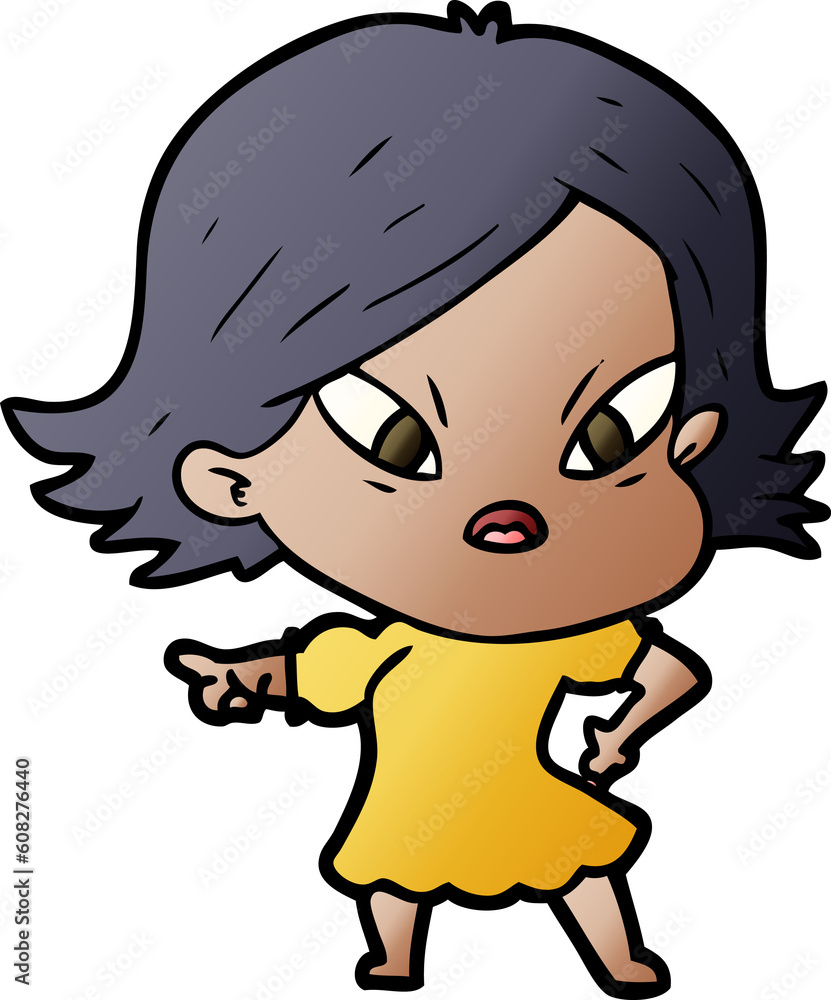 cartoon stressed woman cartoon stressed woman