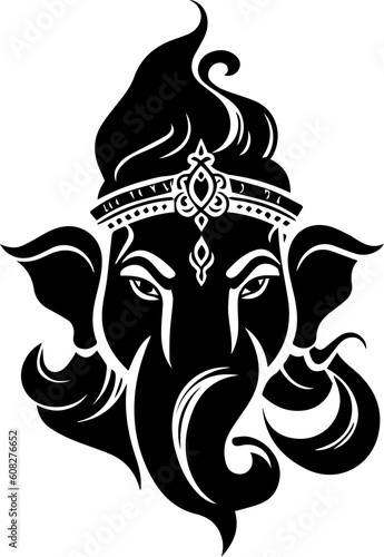 Hindu god shree ganesha images.generative al high quilaty
