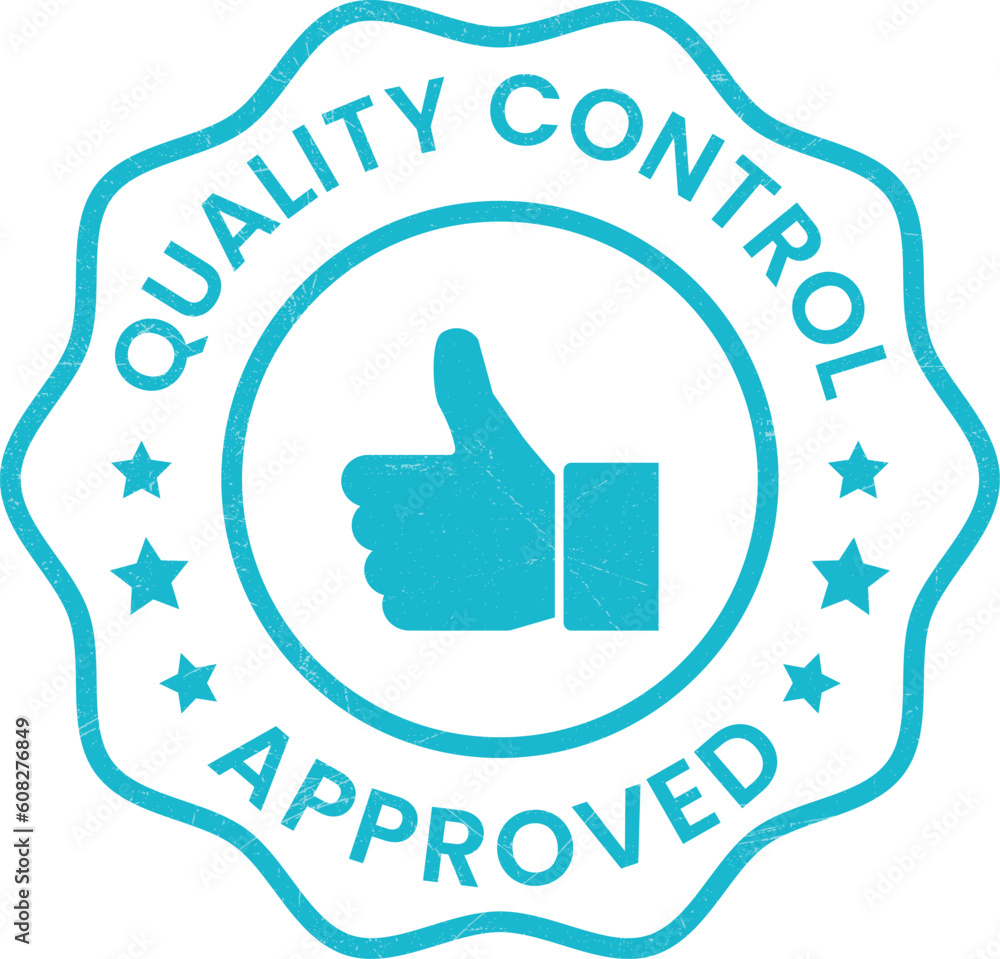 Quality Control Approved Stamp, Badge, Icon, Seal, Emblem, Quality Assurance Label, Quality Concept, Service, Controller, Patch, Rubber, Product, Sticker, Vector Illustration With Grunge Texture Quality Control Approved Stamp, Badge, Icon, Seal, Emblem, Quality Assurance Label, Quality Concept, Service, Controller, Patch, Rubber, Product, Sticker, Vector Illustration With Grunge Texture