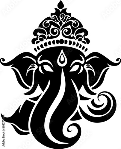 Hindu god shree ganesha images.generative al high quilaty