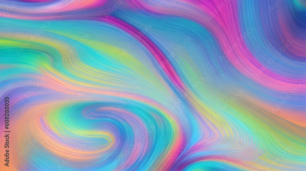 illustration of colourful abstract pastel background. Generative AI illustration of colourful abstract pastel background. Generative AI