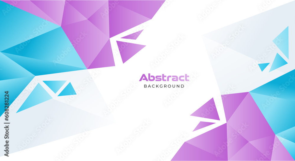 Abstract blue and purple polygonal background vector Abstract blue and purple polygonal background vector