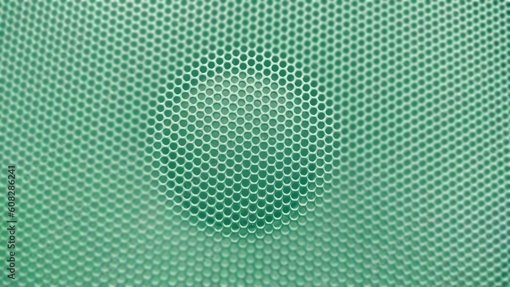Obraz premium Abstract color plastic metal of big speaker texture background