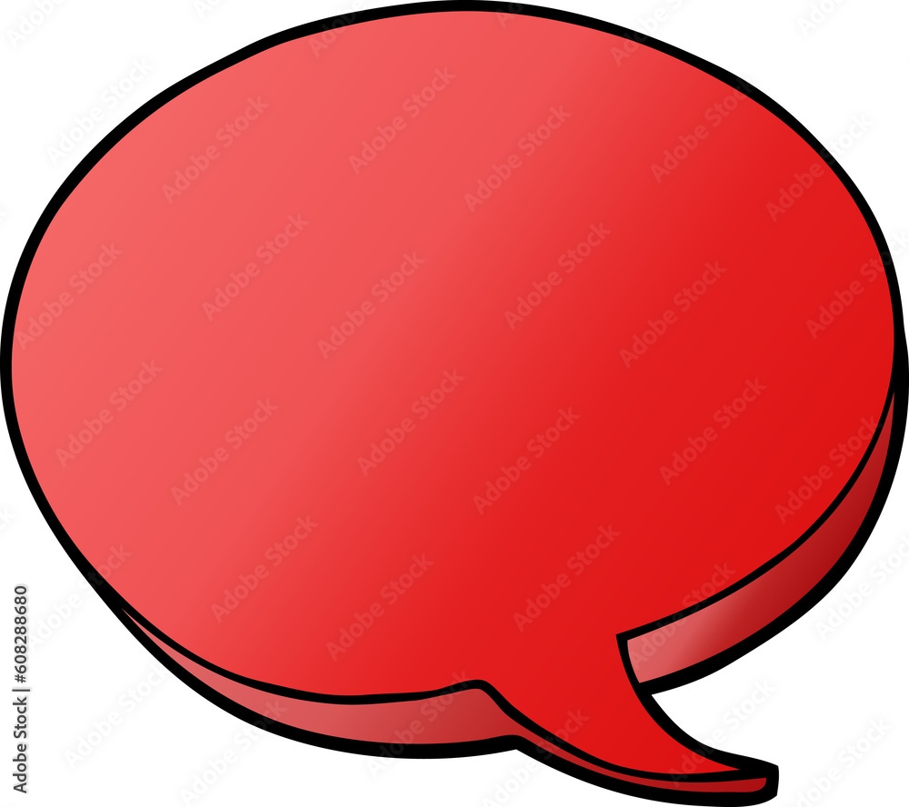 cartoon doodle red speech bubble cartoon doodle red speech bubble