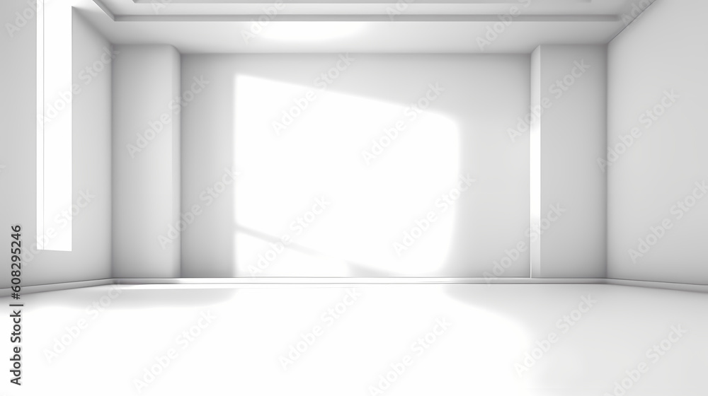 Abstract Gradient Light White Studio Background for Professional Presentations - With shadows from a window Abstract Gradient Light White Studio Background for Professional Presentations - With shadows from a window