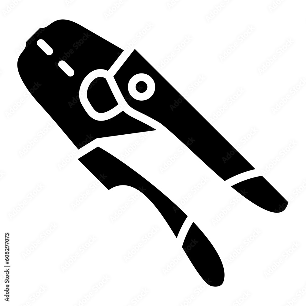 Vector Design Crimping Icon Style Vector Design Crimping Icon Style
