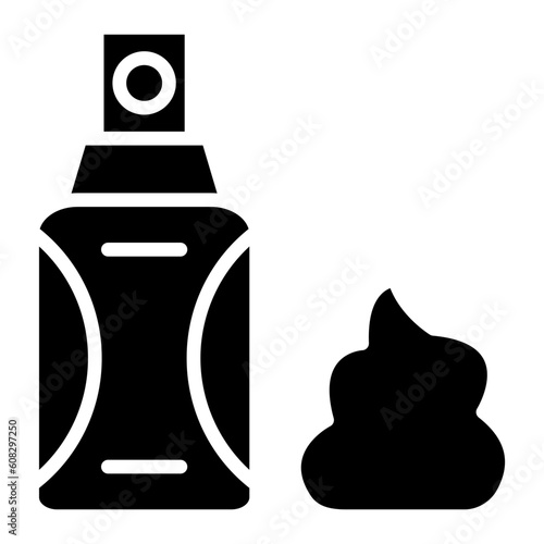 Vector Design Shaving Cream Icon Style