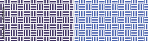 日本の伝統的な模様。四崩し模様。和柄パターン素材。